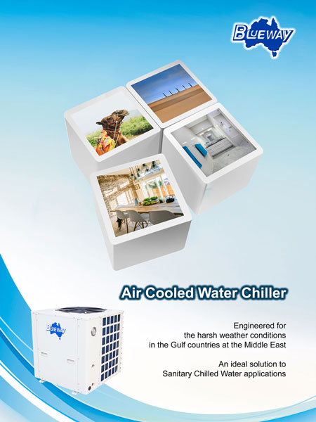 Air Cooled Water Chiller T3 Gulf Area R410a ဖြစ်သည်