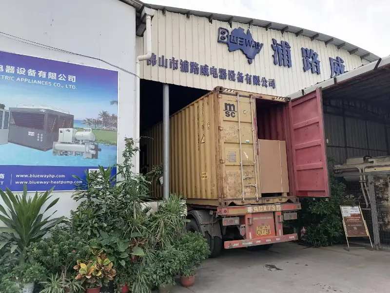 Blueway ၏ Low-Temperature Inverter Heat Pumps များကို ဥရောပသို့ အောင်မြင်စွာ တင်ပို့ရောင်းချခဲ့သည်။