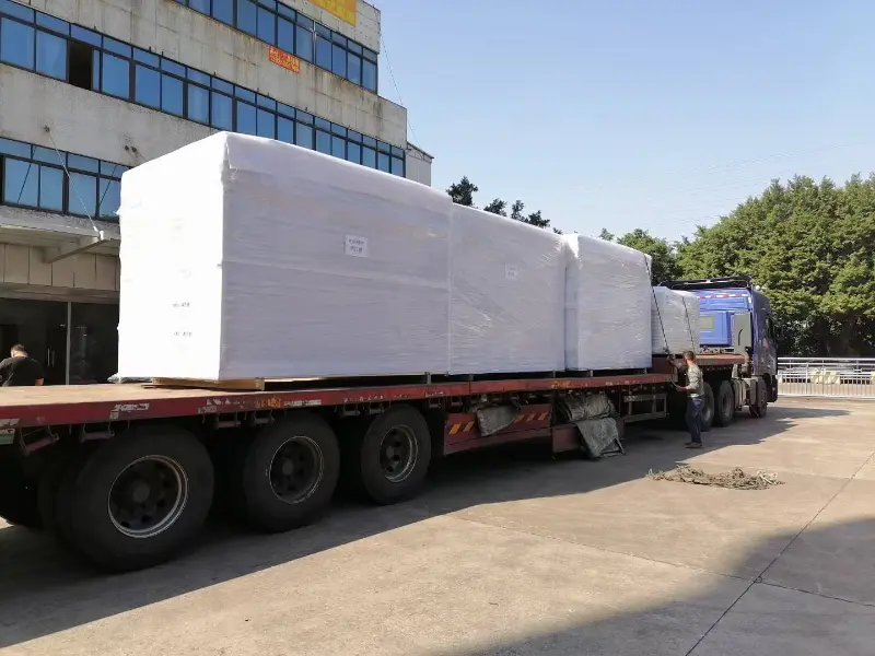 မစ်ရှင်ပြီးပါပြီ။ ကုန်ပစ္စည်းများ တင်ပို့ရန် အသင့်ဖြစ်နေပါပြီ။