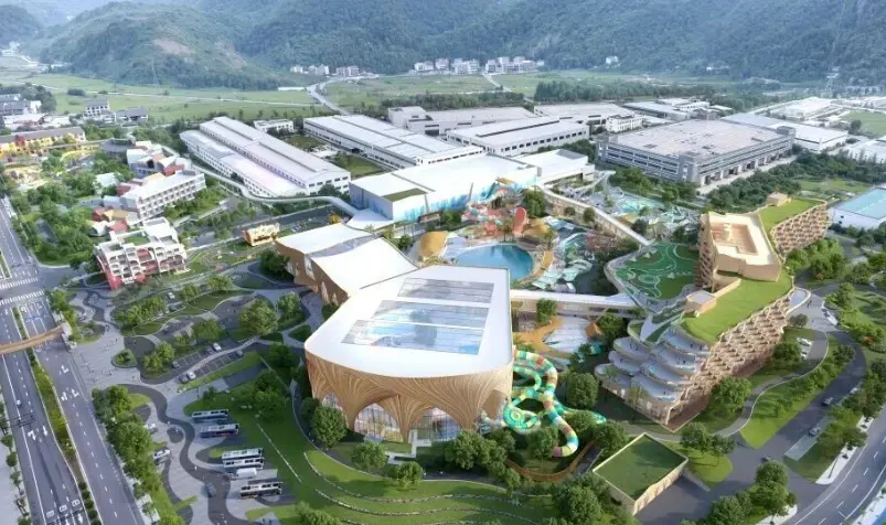 Tonglu Kaiyuan Senbo Tourism Resort ရေပန်းဥယျာဉ်